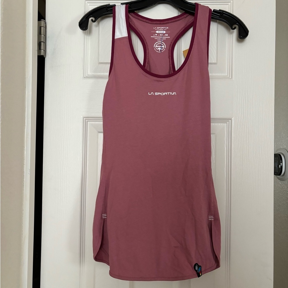NEW La Sportiva | Fiona Blush Purple Climbing Tank Sz M‎